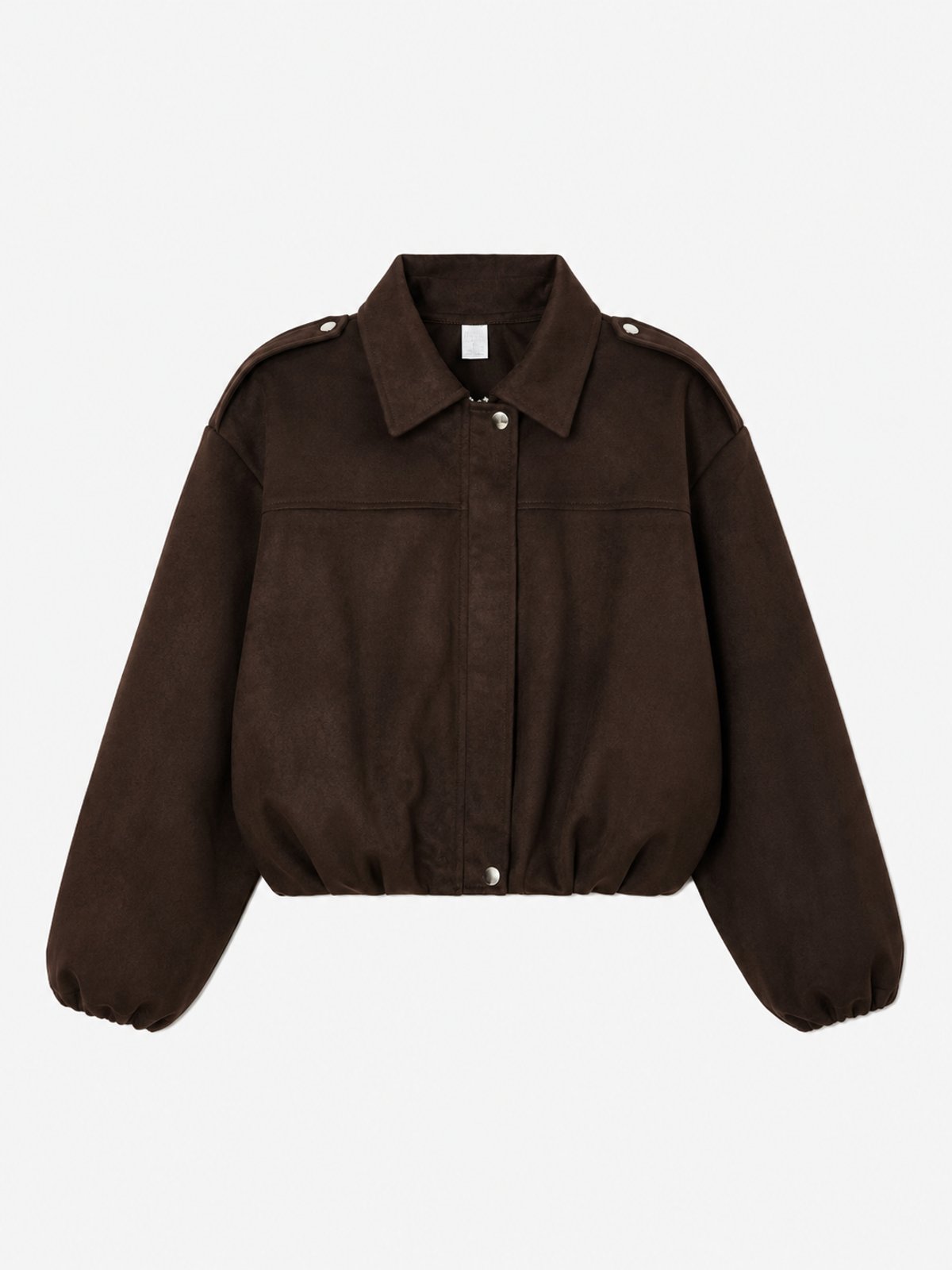 Campera Bomber Chocolate oscuro  - 2