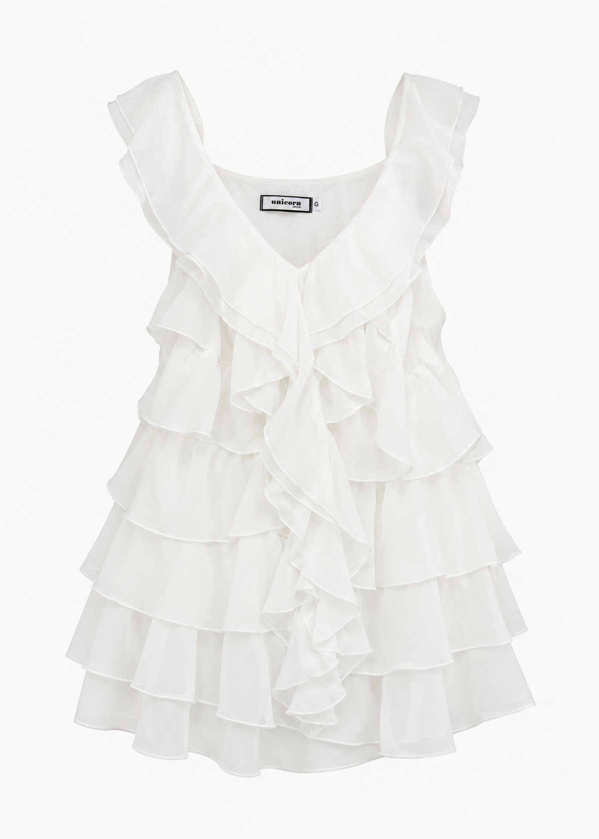 Vestido Mini Ruffle - 2