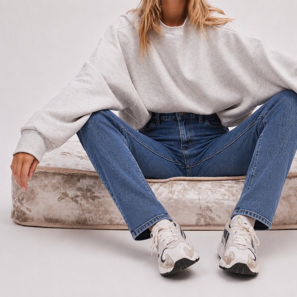 Jeans Mom Fit Blue OZZO