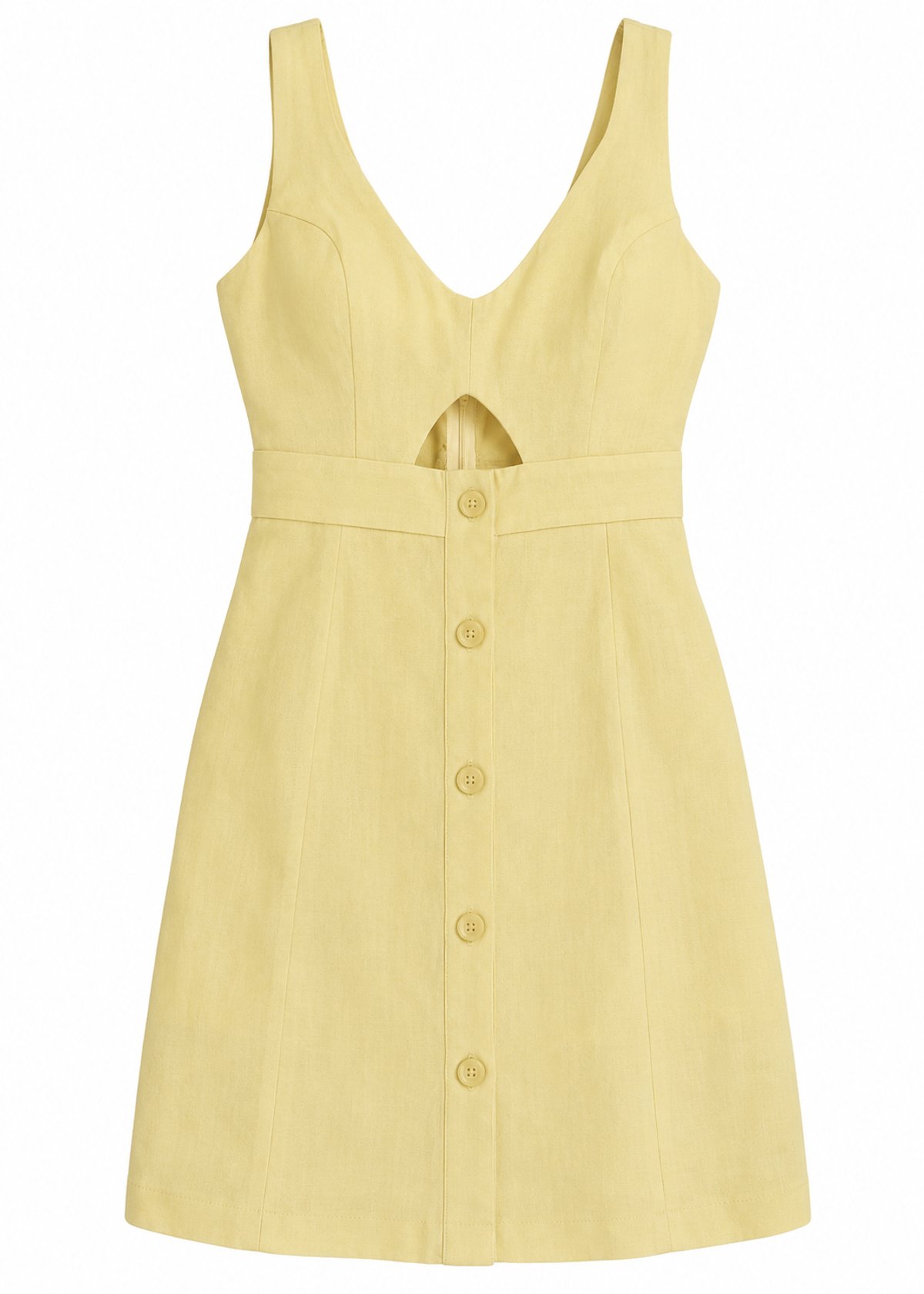 Vestido Linen Cut-Out  - 2