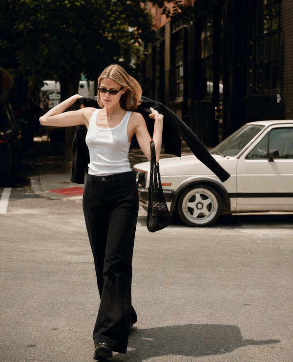 Black Wide Leg Jeans