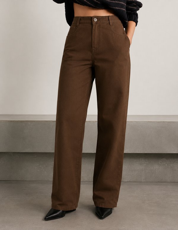 Chocolate Wide Leg Pants