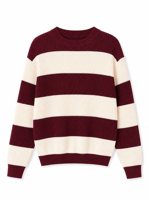 Sweater Bordeaux Stripe
