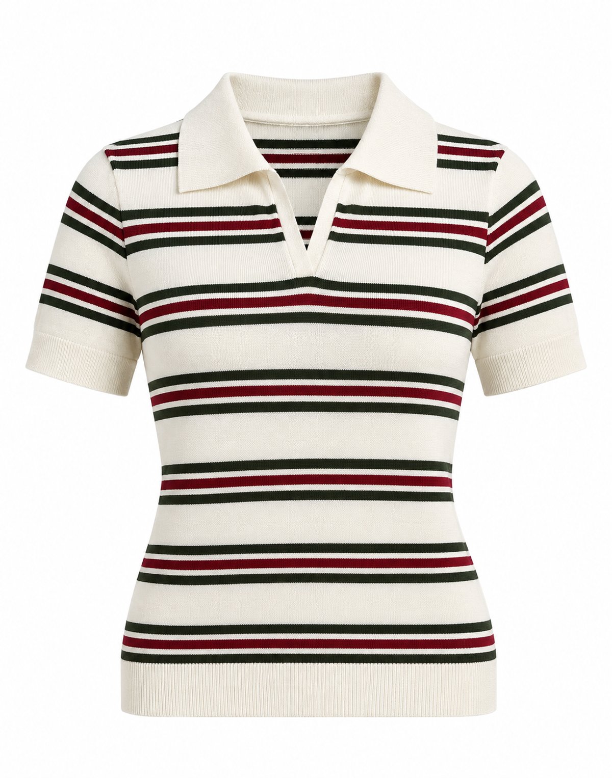     Polo Knit Rayado Forest - 2