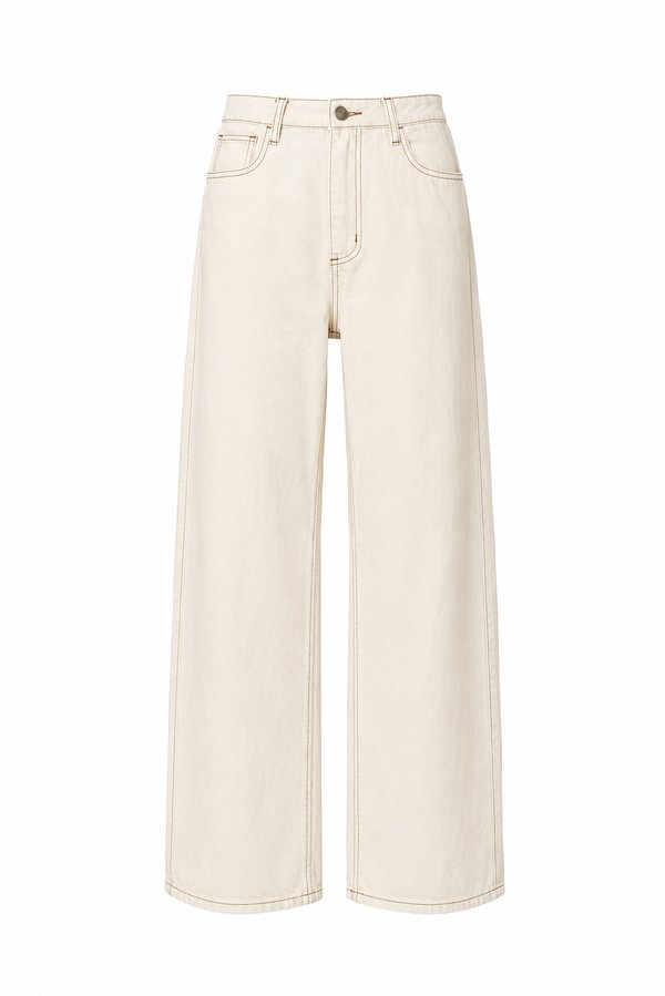 Jeans Straight Ivory