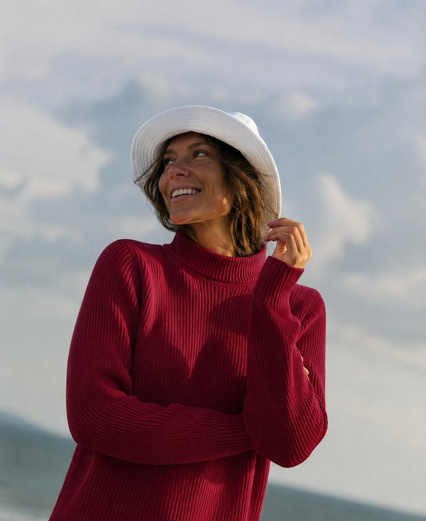 Sweater Tejido Mila Bordeaux