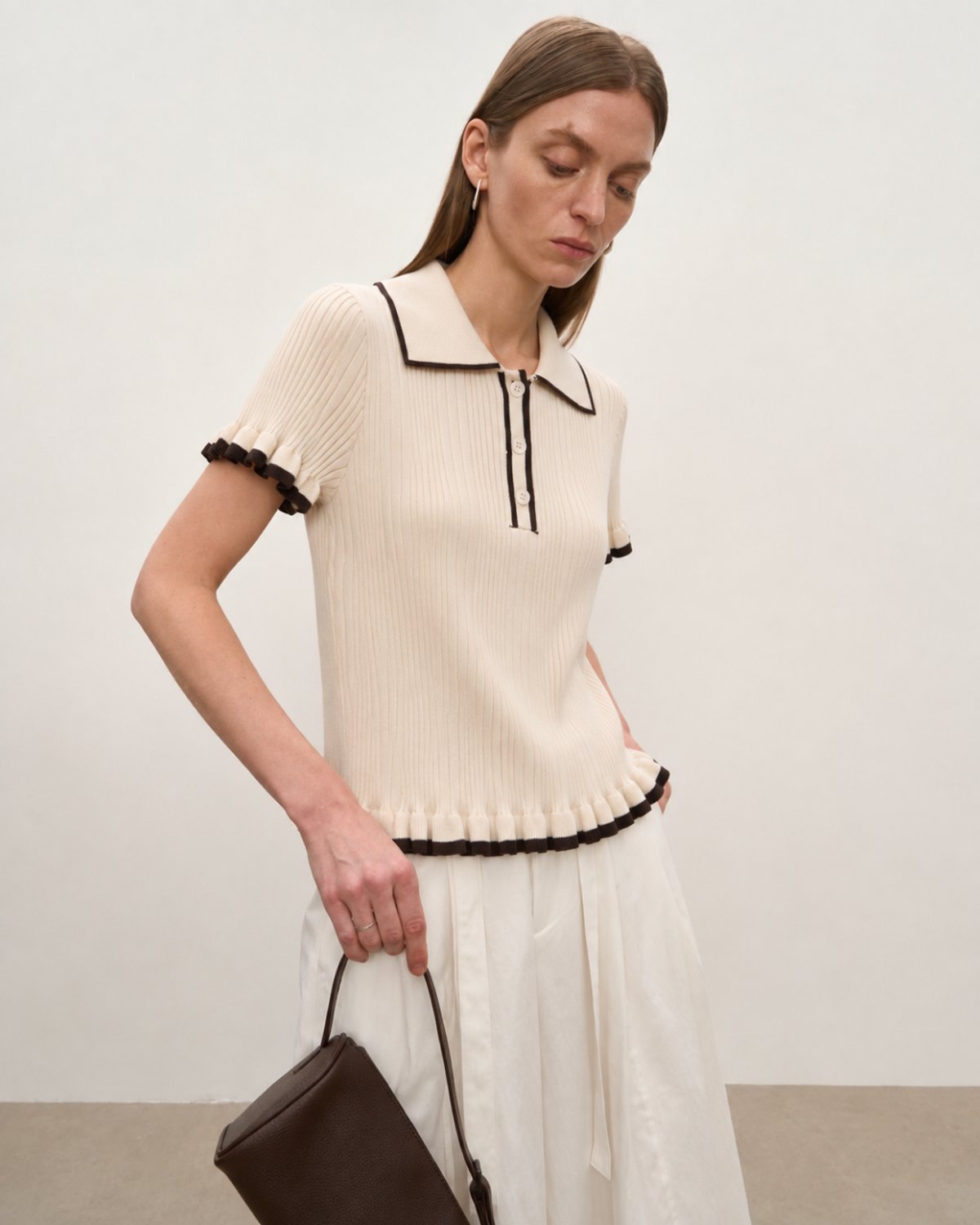 Polo Knit Ivory 