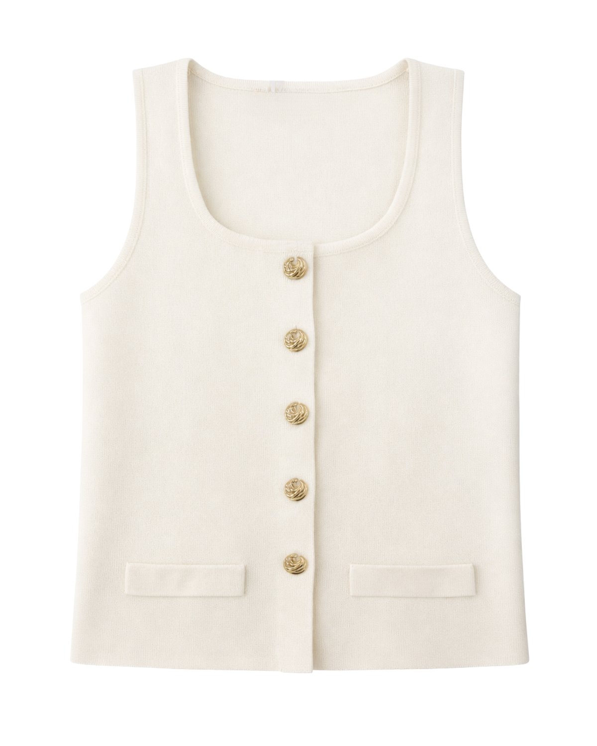 Top Knit Button