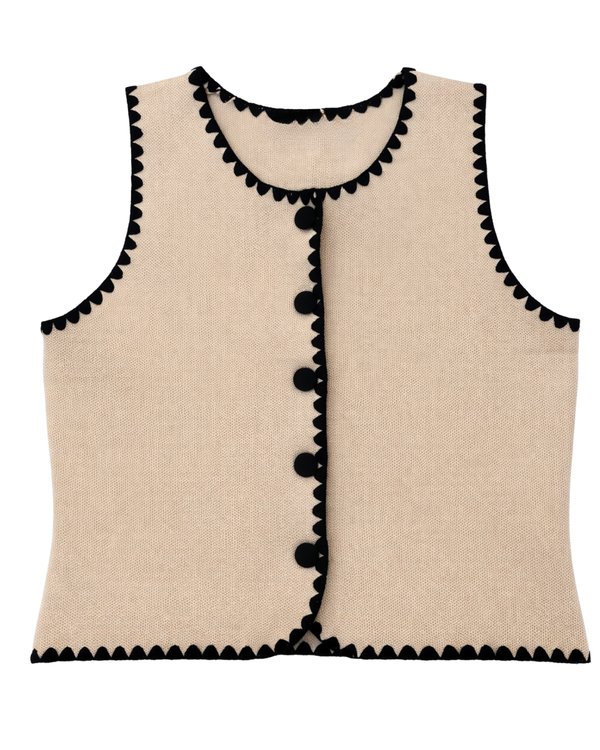 Top Knit Contrast