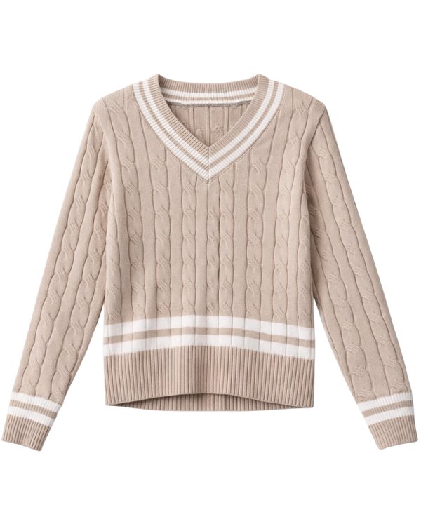 Sweater Trenzado Varsity