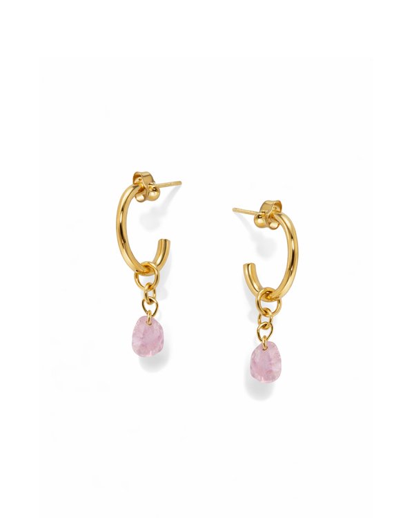 Aretes pink drop 
