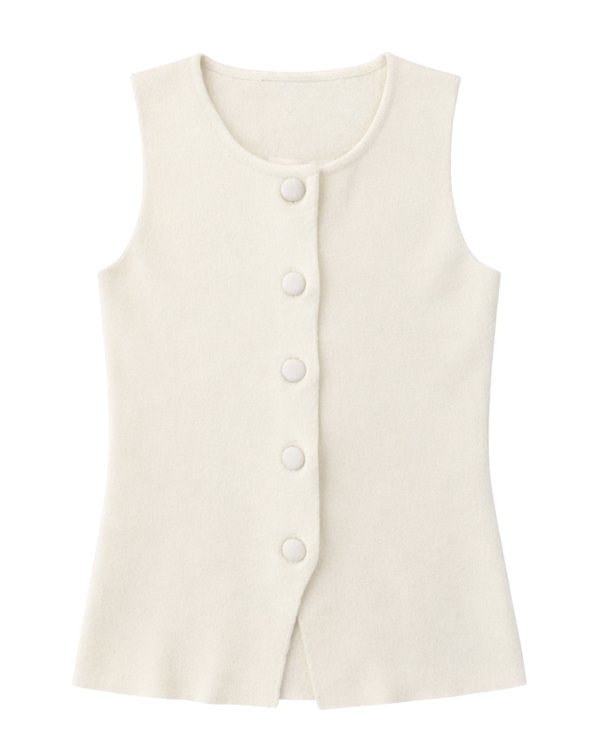 Top Knit Button