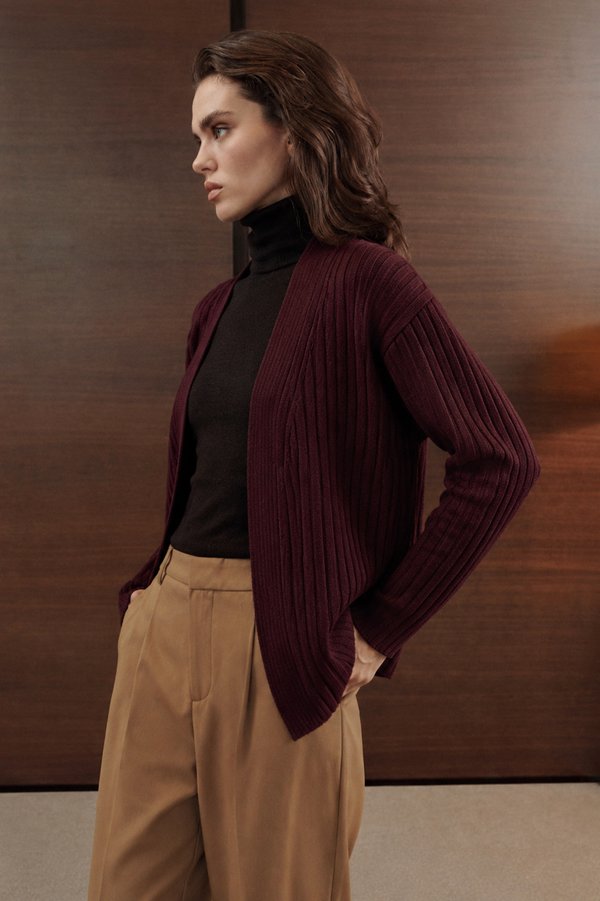 Cardigan Soft Rib