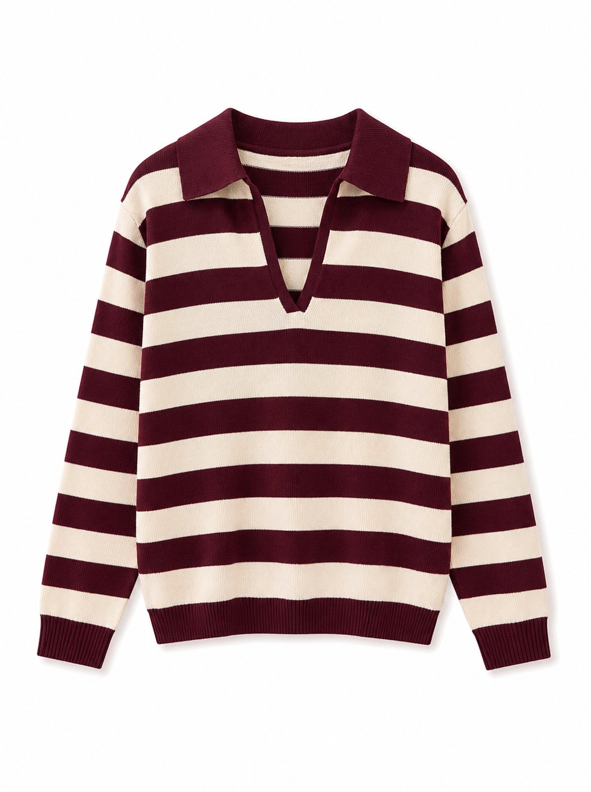Sweater Rugby Burgundy - 2