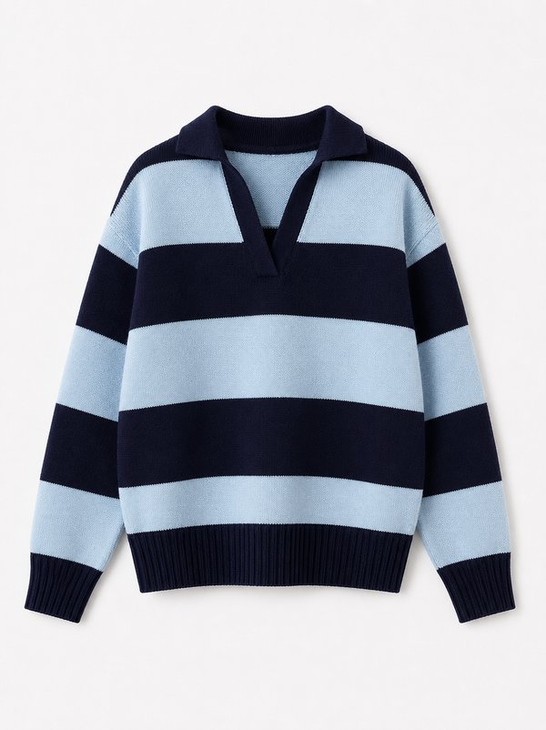 Sweater Navy Stripe