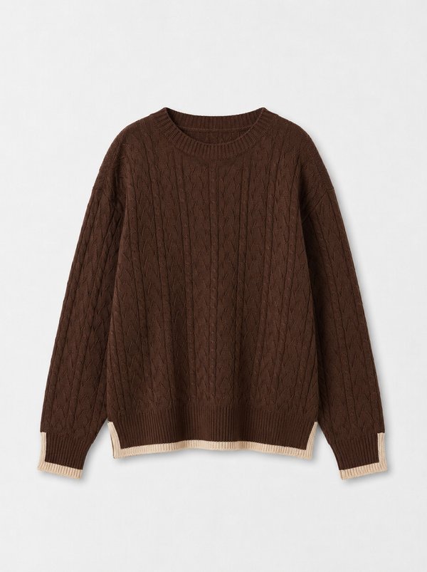 Sweater Trenza Espress
