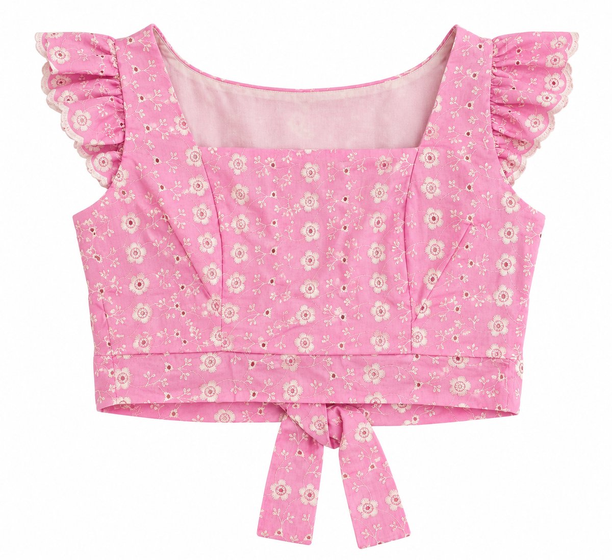Top Floral Tie Back - 2