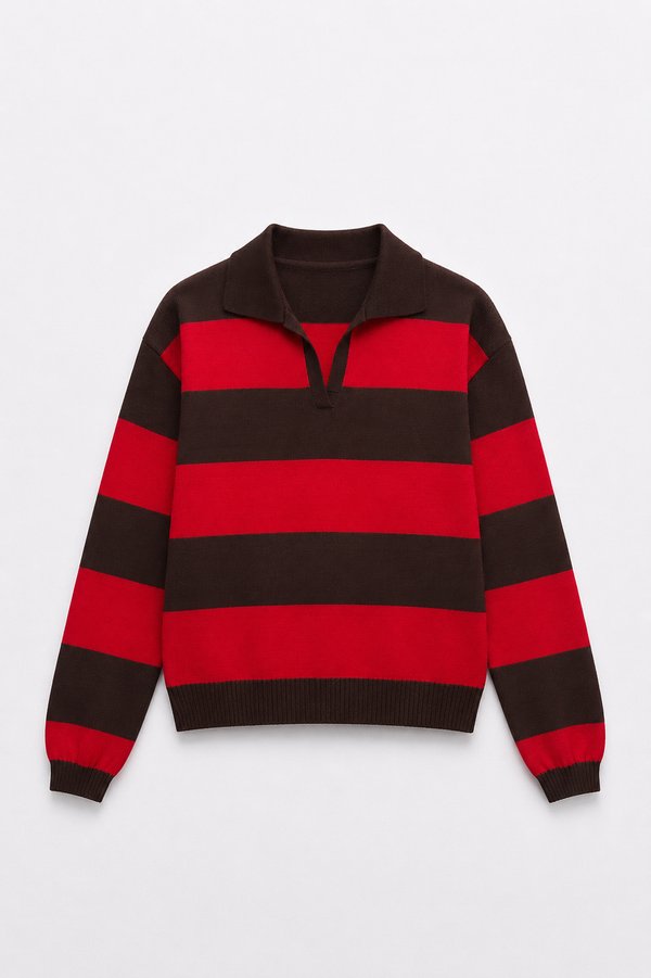 Sweater Half Zip Sand