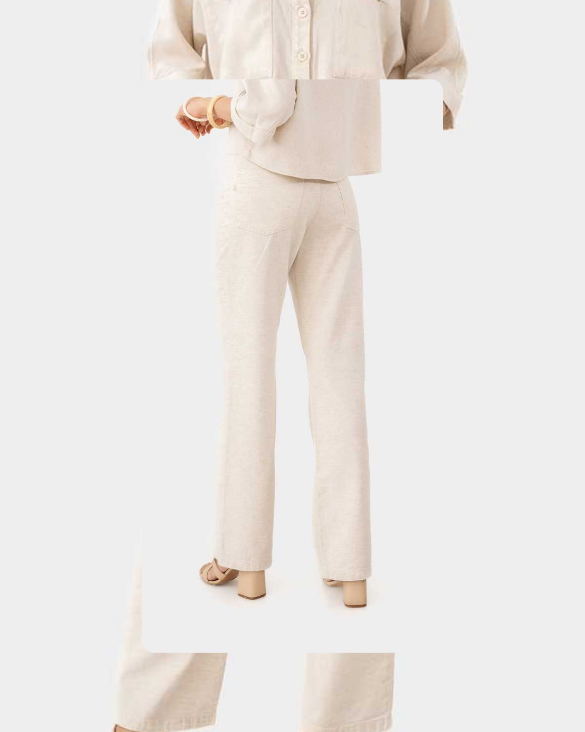 Ivory Straight Jeans - 2