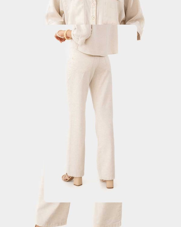 Ivory Straight Jeans