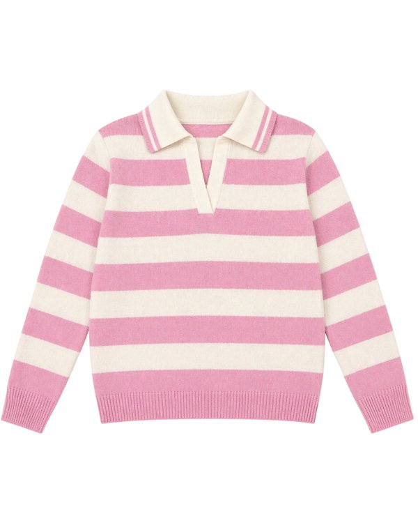 Knit Polo candy 