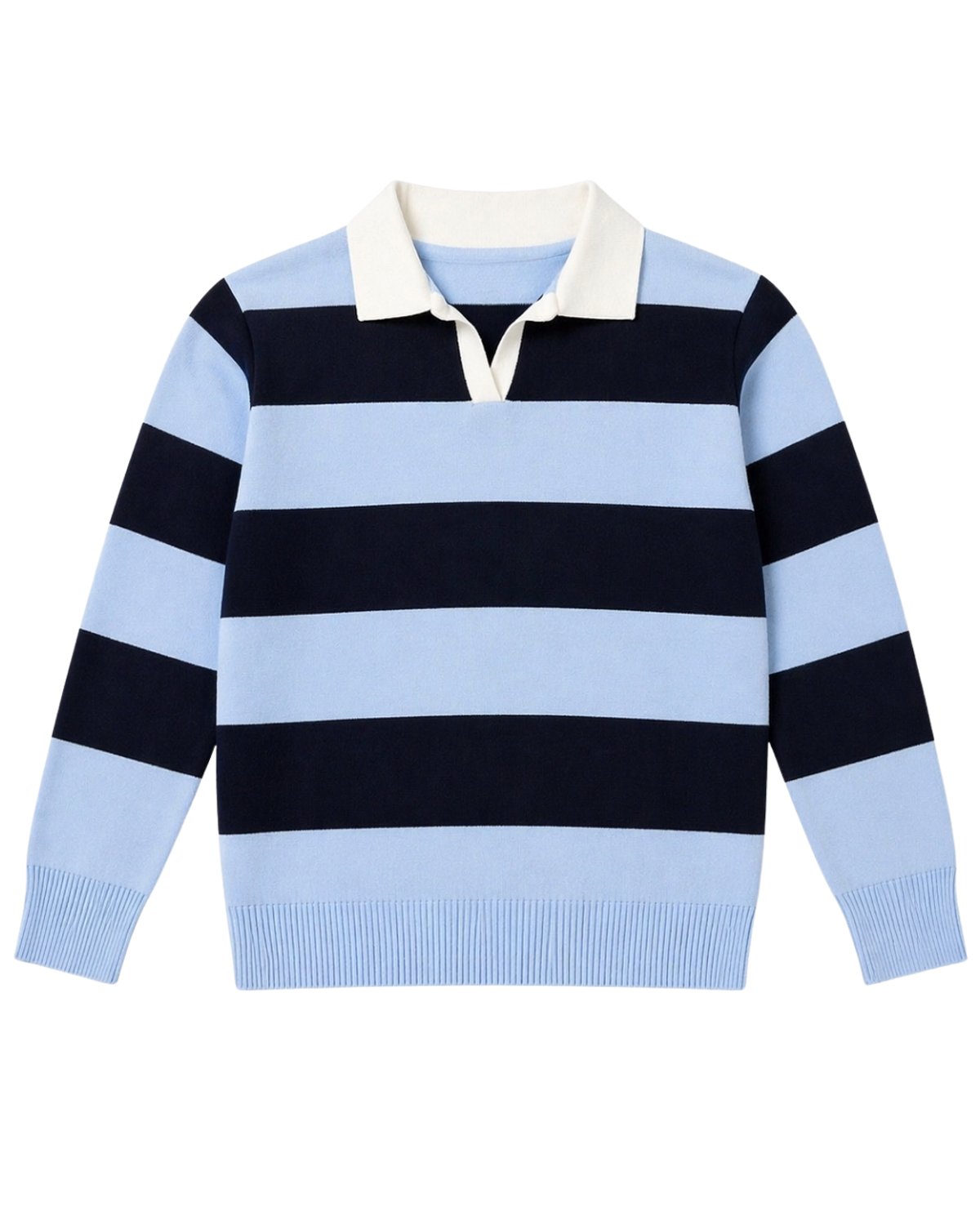 Knit Polo Soft Blue - 2