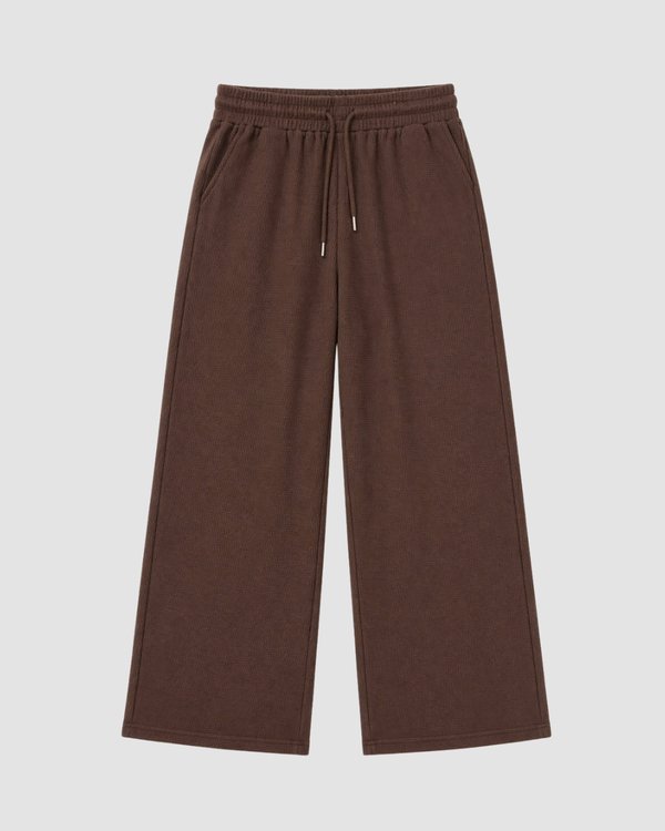 Set Lounge Ribbed Chocolate 