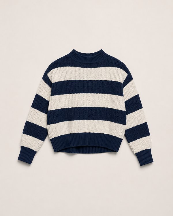 Navy Harbor Knit