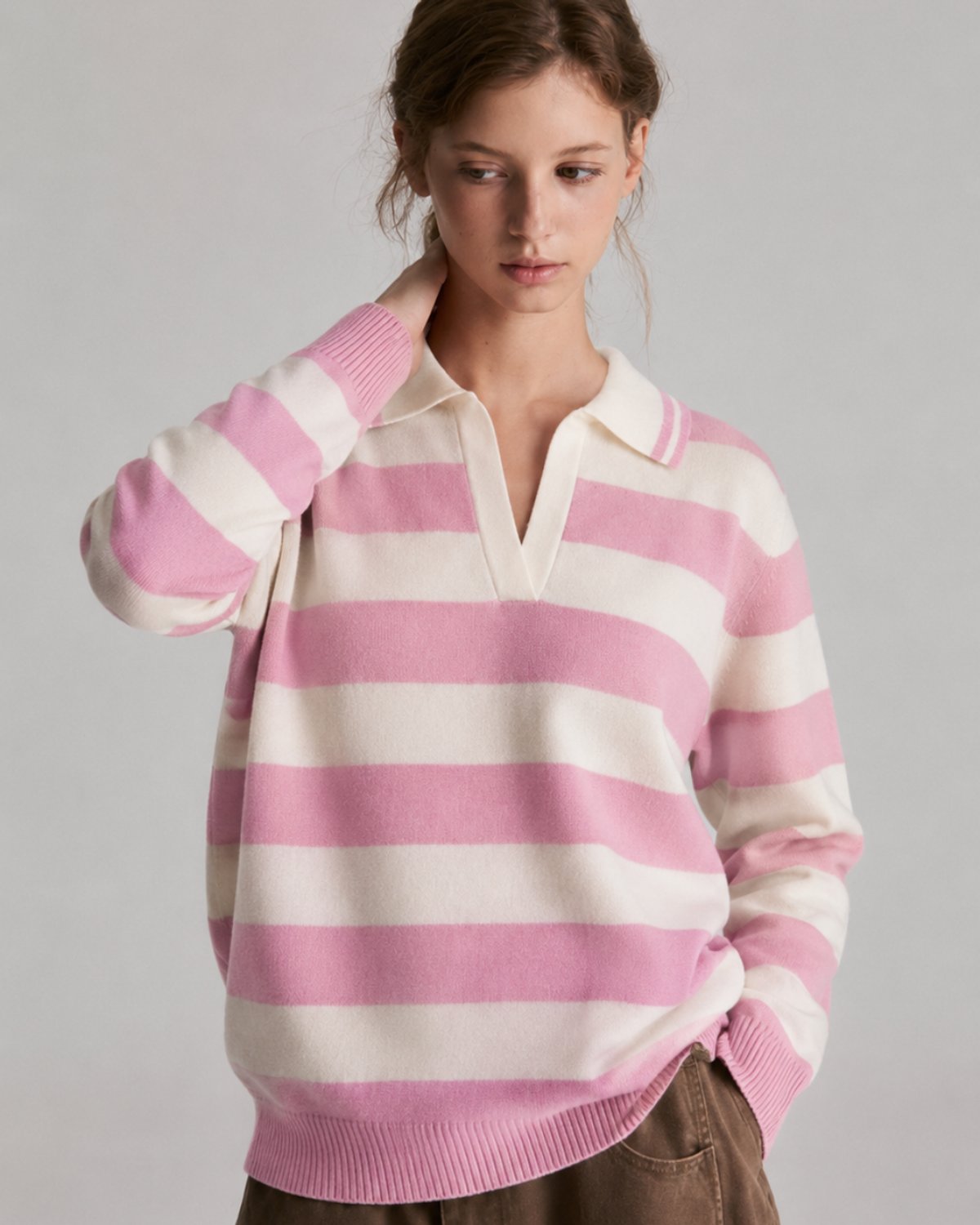 Knit Polo candy