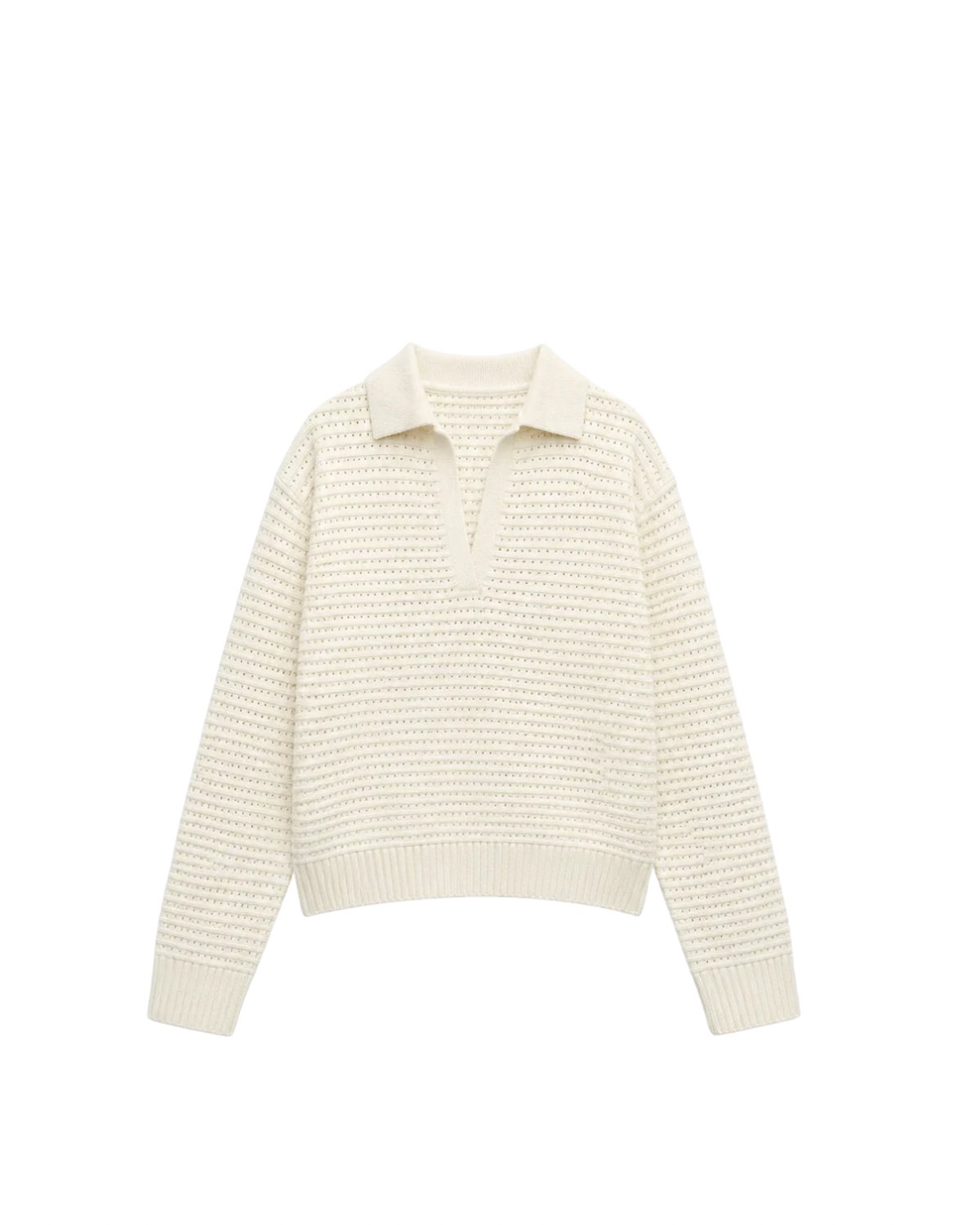 Sweater Polo Ivory - 2