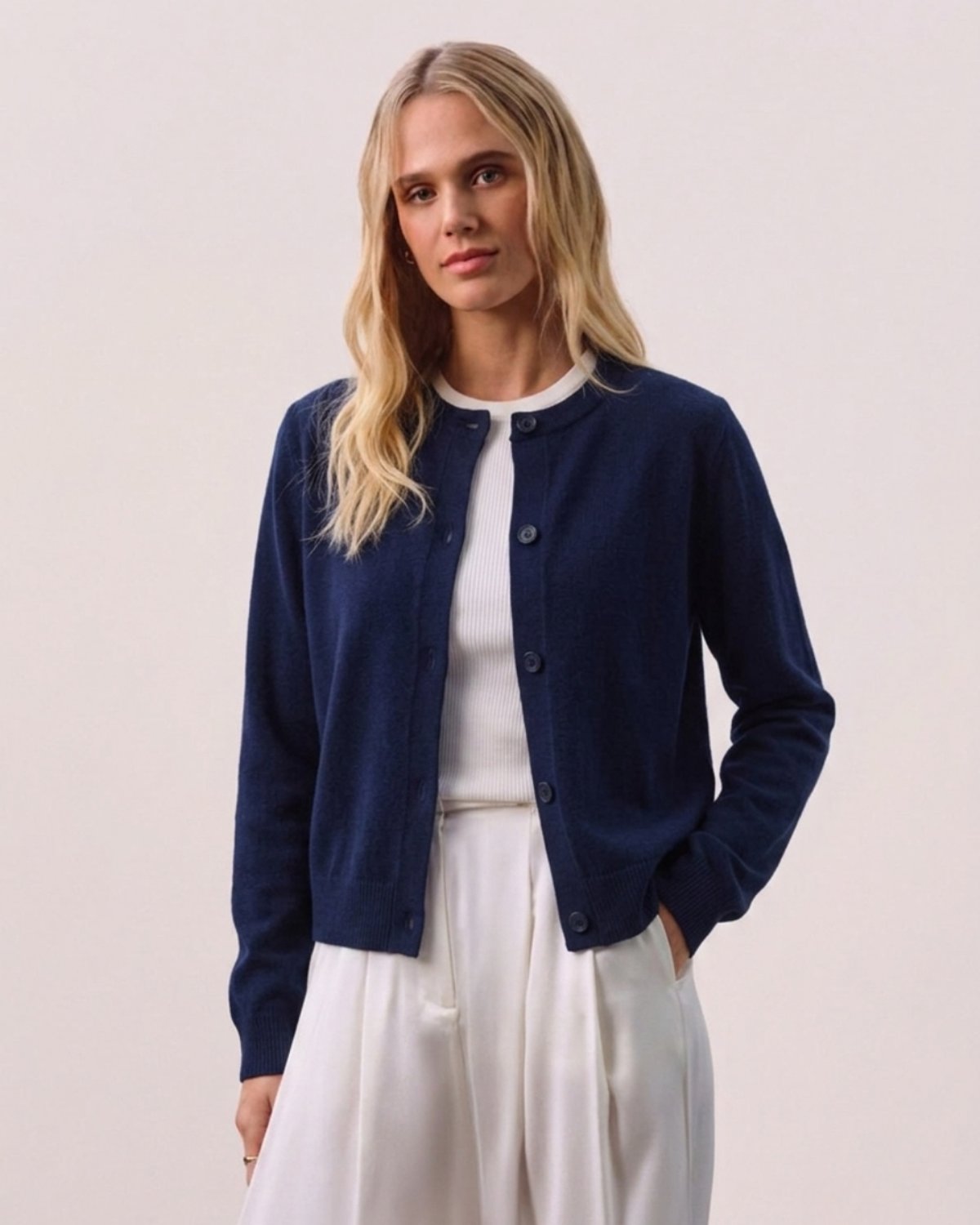 Cardigan Essential Navy