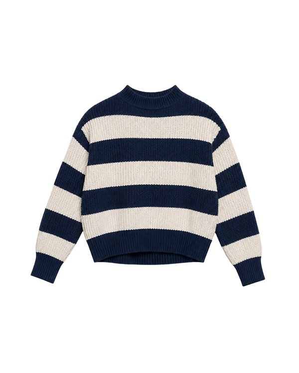 Navy Harbor Knit