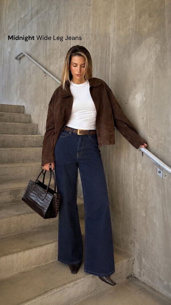 Essential Wide Leg Denim