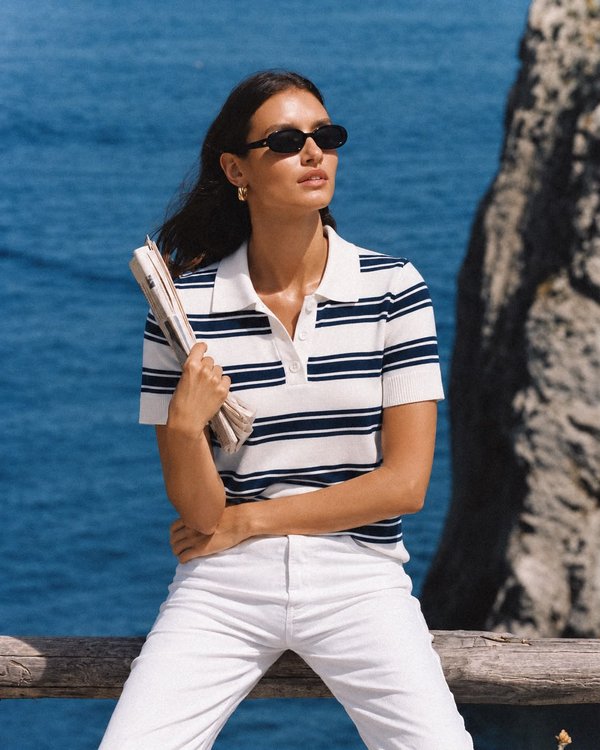 Polo Knit Rayado