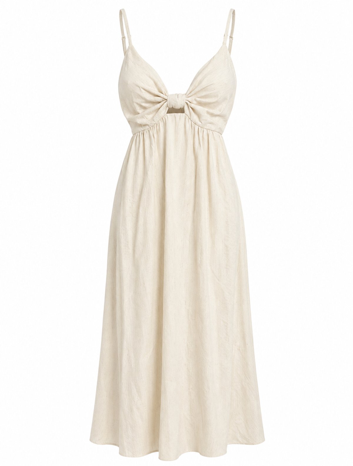 Vestido Lino Ivory 