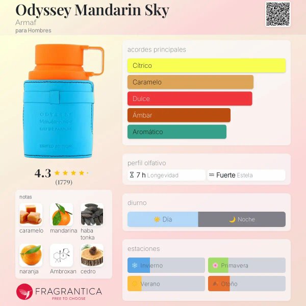 Odyssey Mandarin Sky Armaf