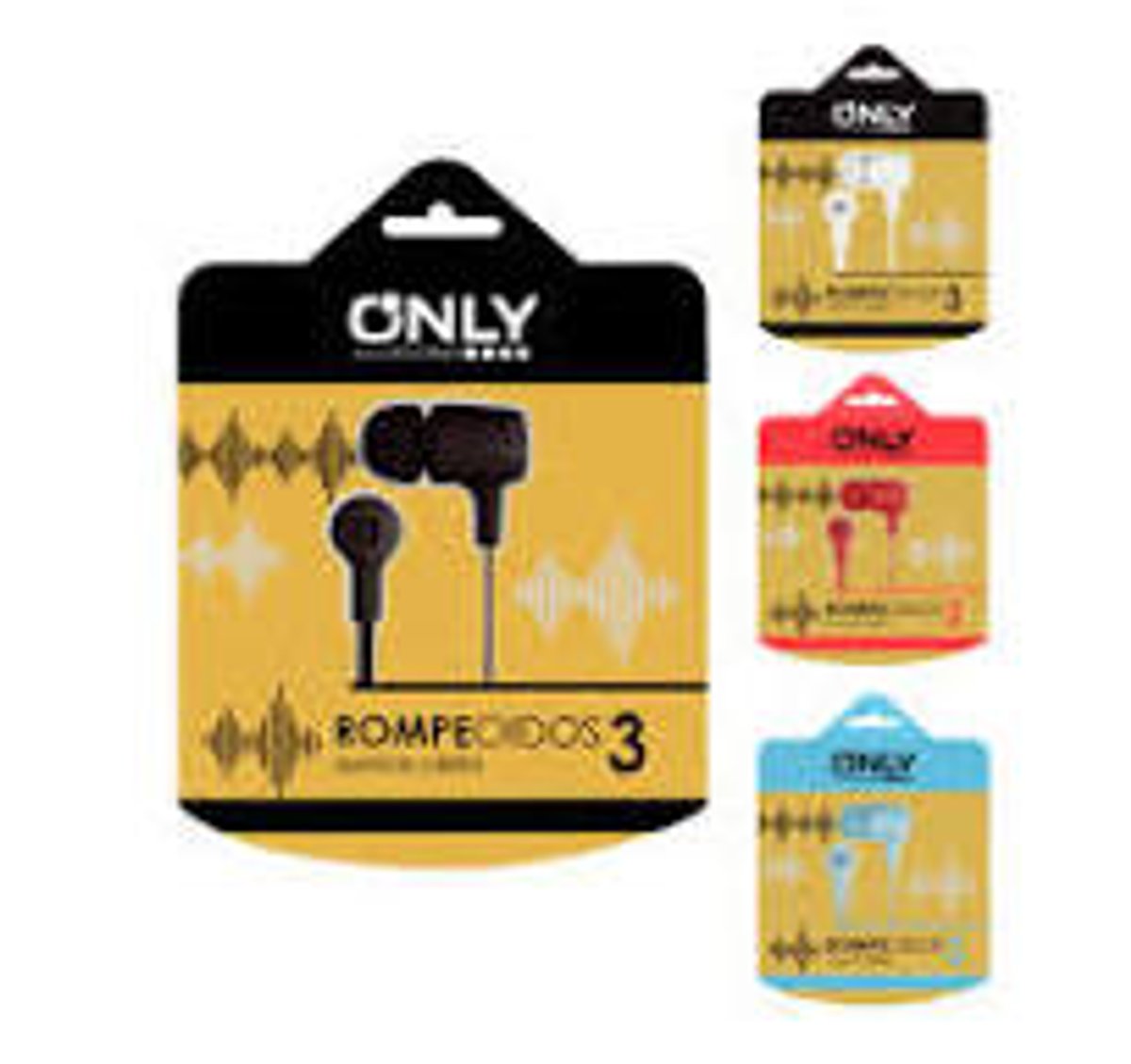 Auriculares ONLY ROMPE OIDOS 3.5mm