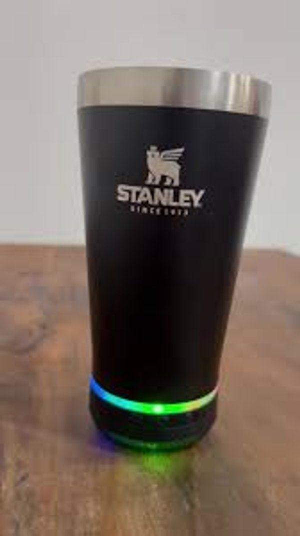 Vaso con Speaker Inox