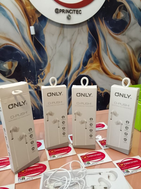 AURICULAR ONLY MANOS LIBRES O-PUSH!