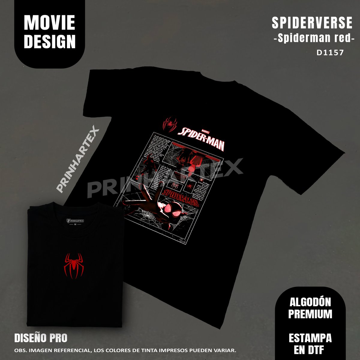 Spiderman Red-D1157