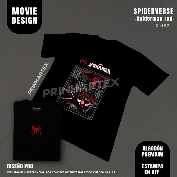 Spiderman Red-D1157