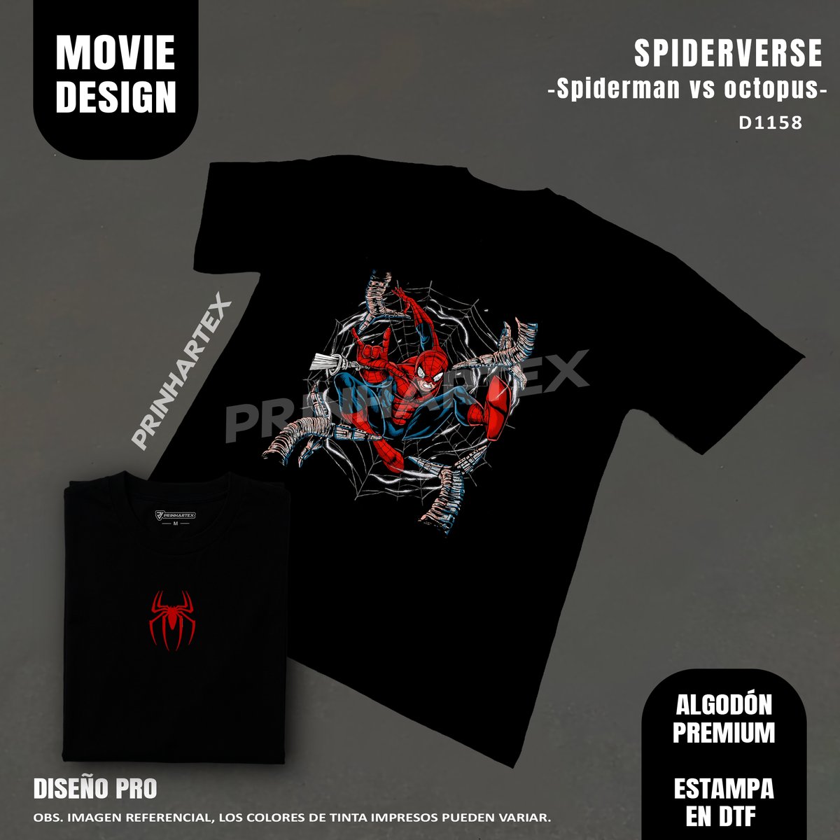 Spiderman Vs Octopus-D1158