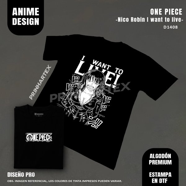 Nico Robin I Want To Live-D1408