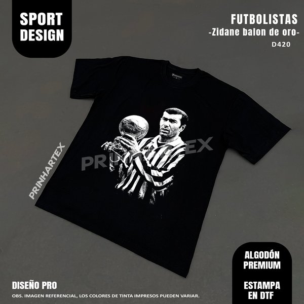 Zidane Balon De Oro-D420