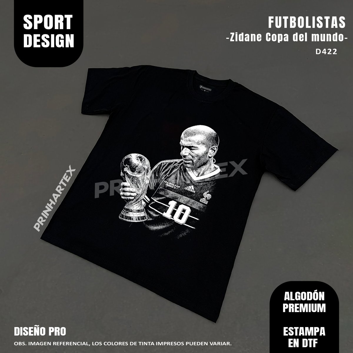 Zidane Copa Del Mundo-D422