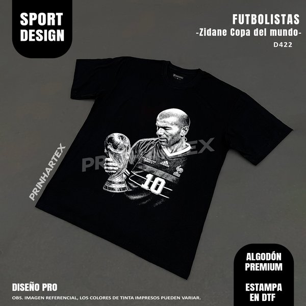 Zidane Copa Del Mundo-D422