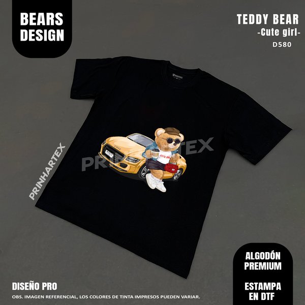 Cute Girl Wk Negro-D580