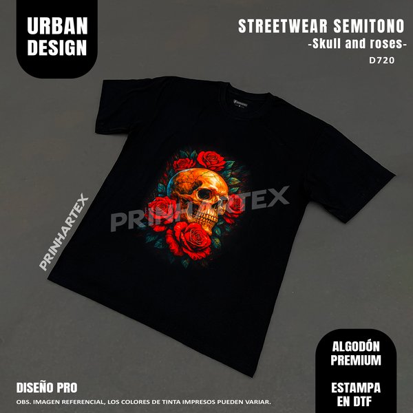 Skull And Roses-D720