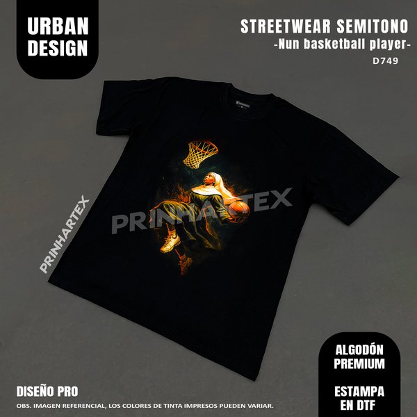 Nun Basketball Player-D749