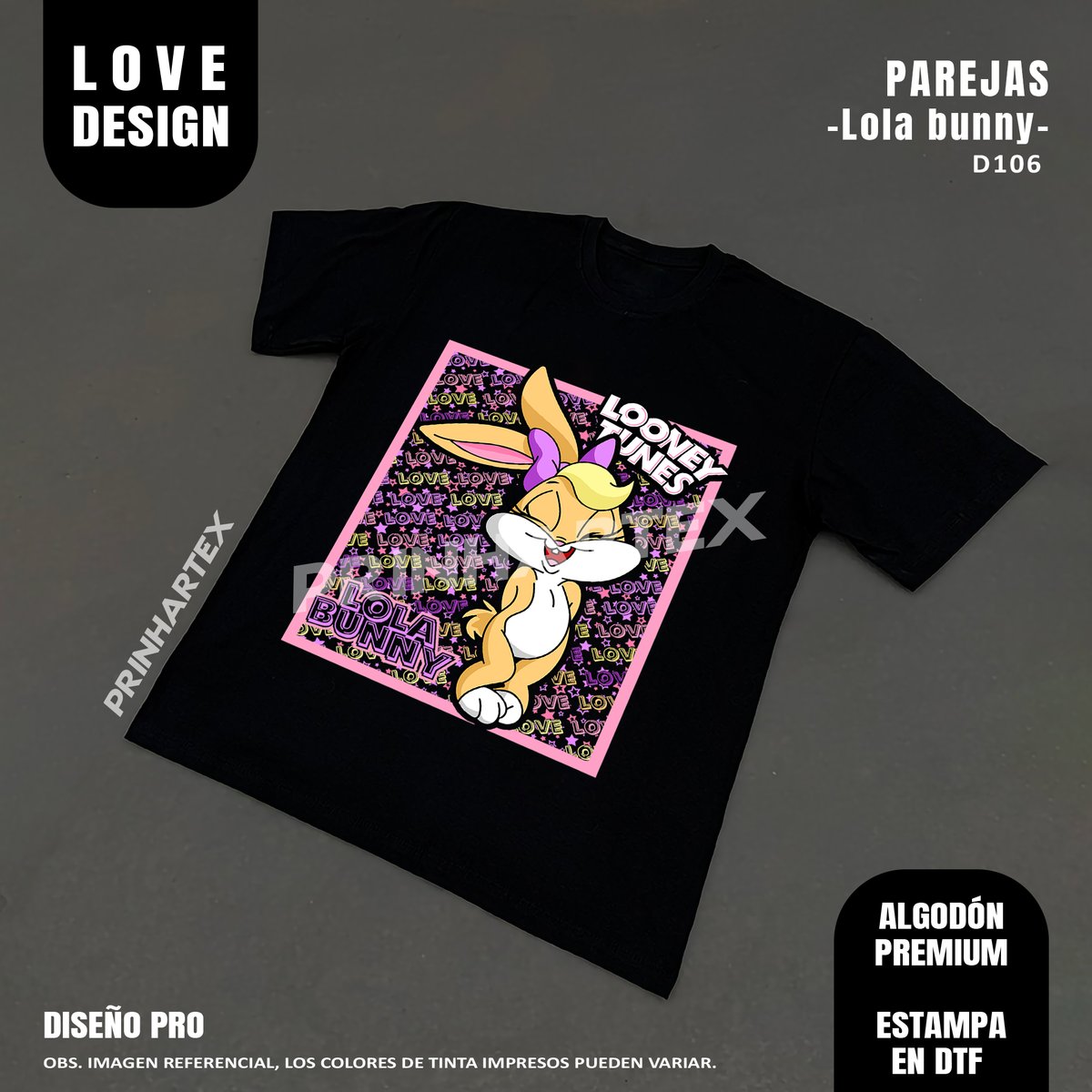 LOLA BUNNY LOVE LOONEY TUNES-D106